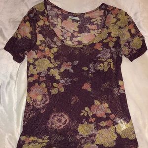 Urban Outfitter Floral Lace Shirt